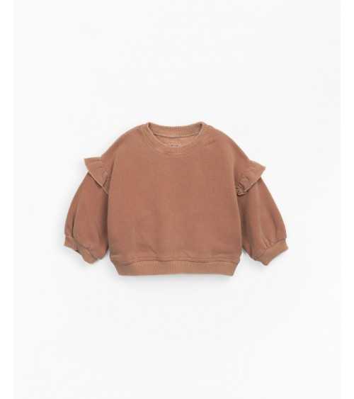 Sudadera Rosa Viejo Volante...